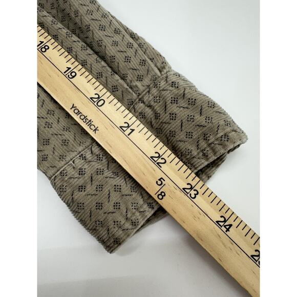 Northwest Territory Shirt Size Small NWT Naturals Mens Button Up Brown Corduroy - Picture 11 of 13